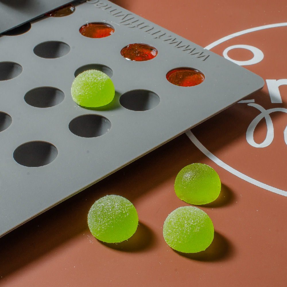 Mini ball 80 mold - Truffly Made Mini ball mold candy