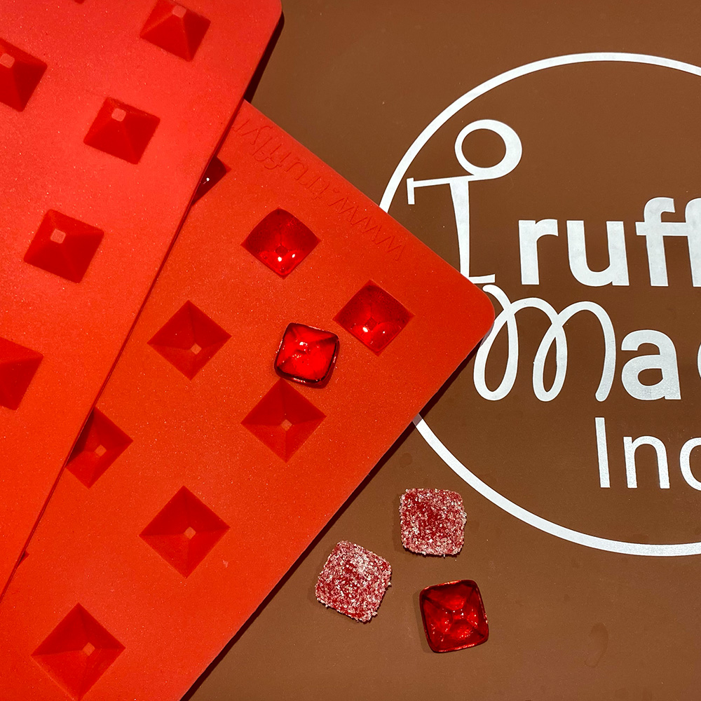 Pyramid 54 mold - Truffly Made Pyramid mold candy