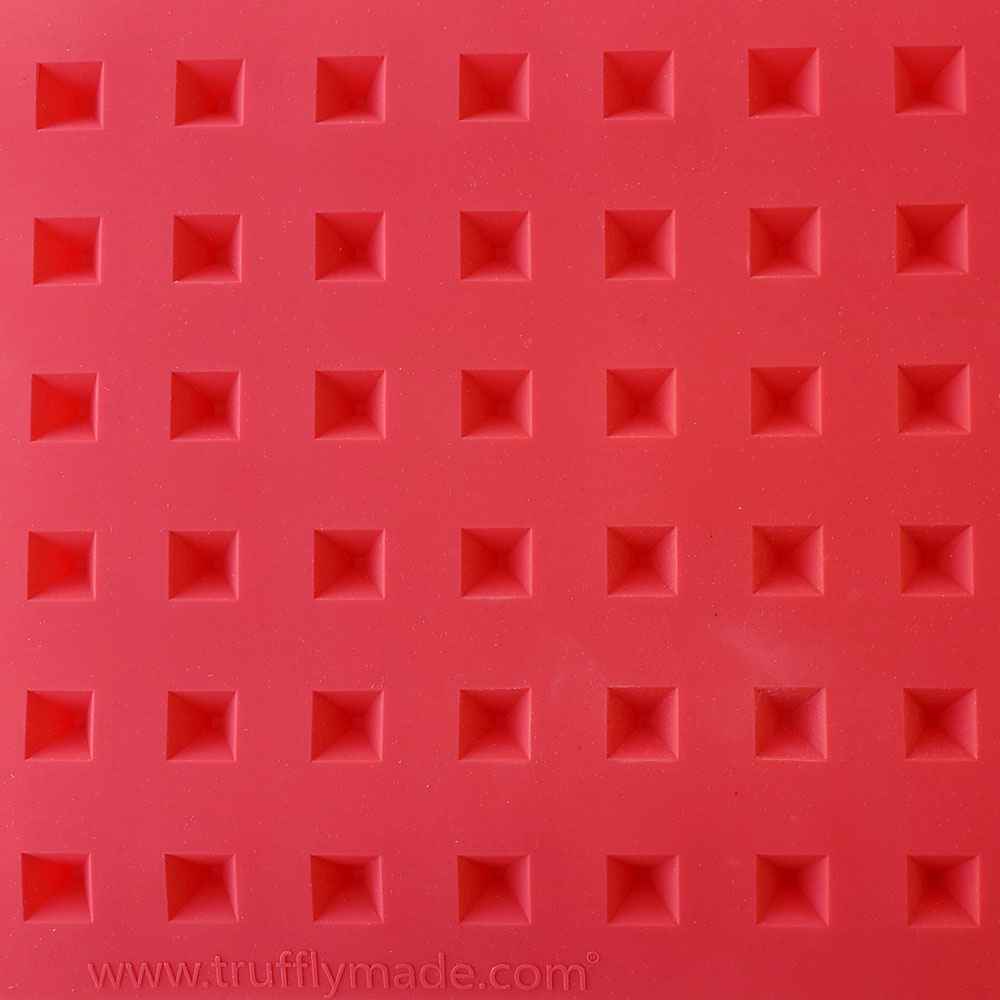 Mini pyramid 54 mold - Truffly Made Mini pyramid mold