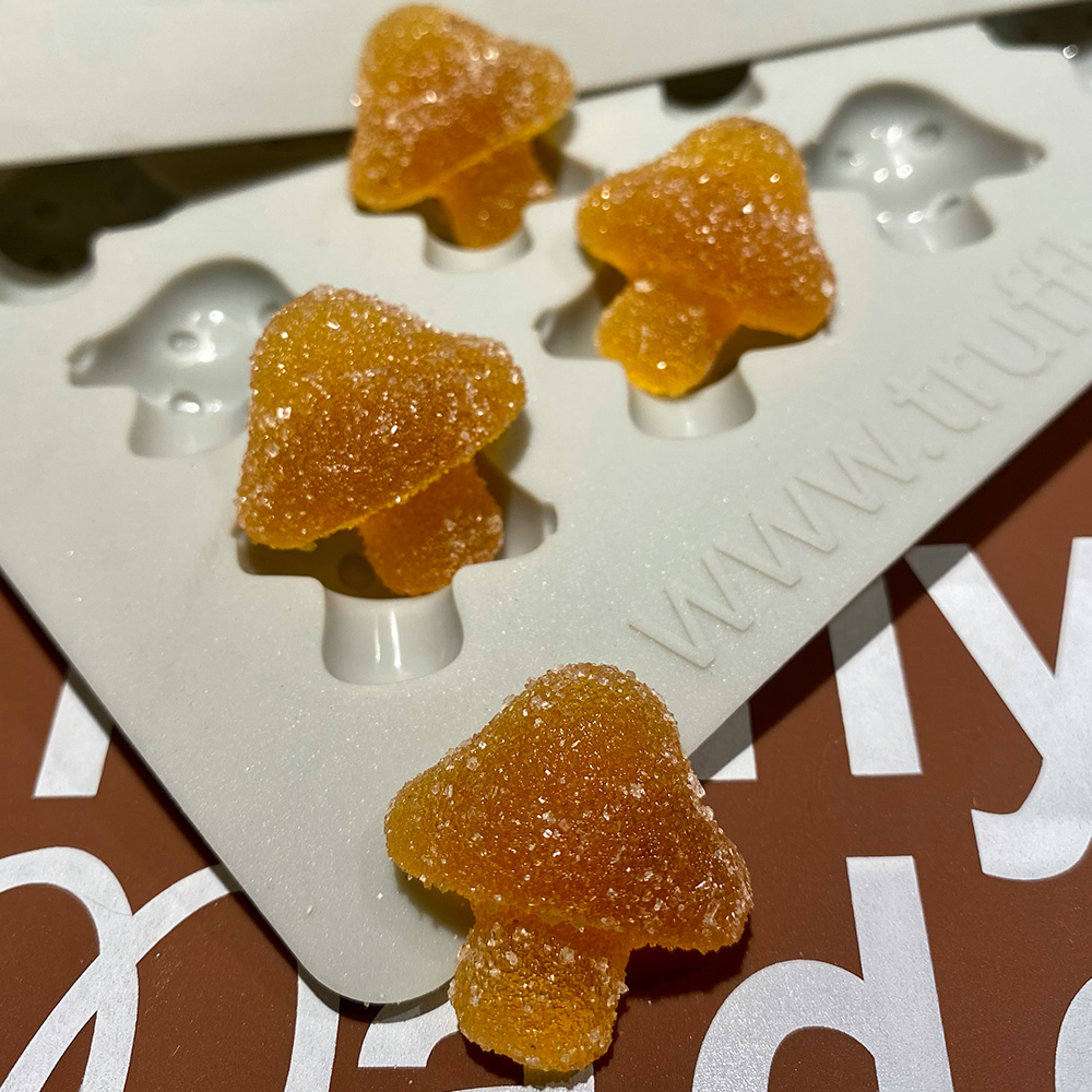 Shroom 80 mold - Truffly Made Shroom mold mushroom shaped candy