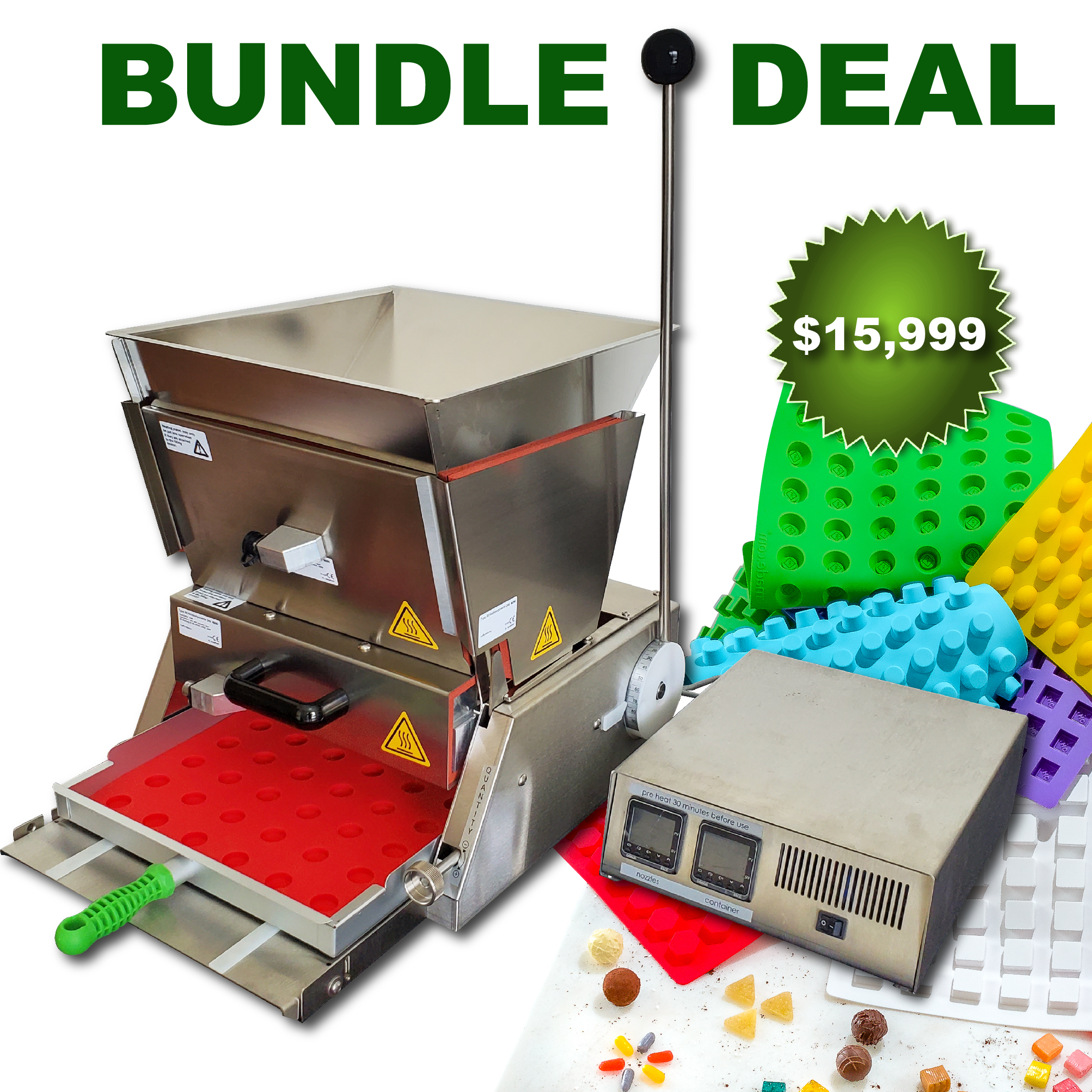 XL Depositor Bundle Deal - Truffly Made XL Depositor Bundle Deal